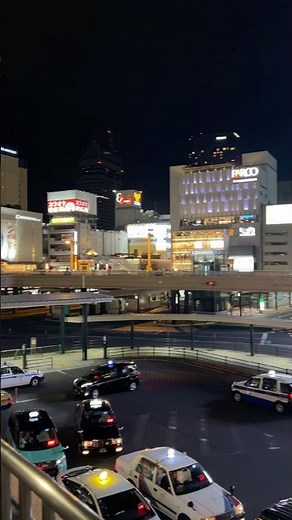 日曜夜の仙台駅前#仙台