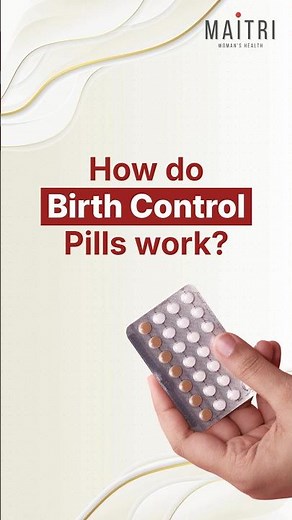 How do BIRTH control PILLS 💊 work?
