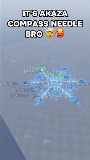Akaza Compass Needle LOOKING FIRE! 🔥🪡