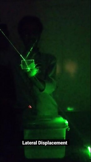 Lateral Displacement| Refraction Through Rectangular Glass Slab| #experiment #shorts #science