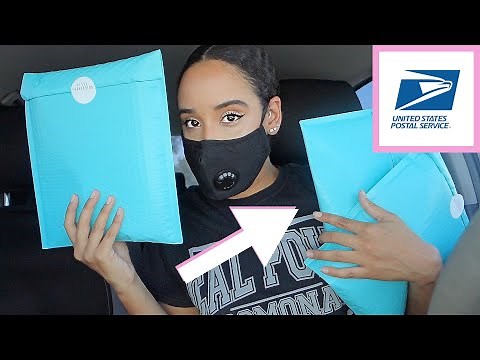DROPPING OFF PACKAGES AT THE POST OFFICE // USPS PREPAID IN 2023