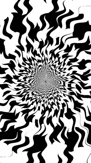 Fractal Illusion in Silent Motion Drift | Visual Illusion Loop That Breaks Your Senses