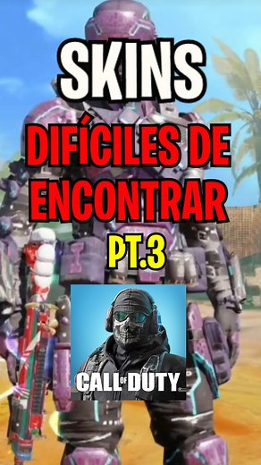 78K views · 2.2K reactions | SKINS DIFÍCILES DE ENCONTRAR EN COD MOBILE pt.3 | Freda YT | Facebook