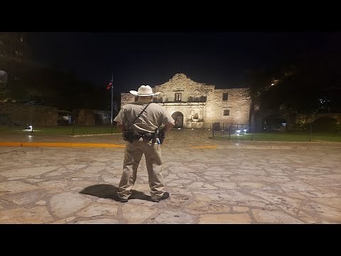 'While You Were Sleeping': Alamo Rangers protect history, answer questions in middle of night