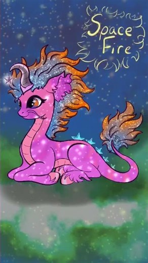 Space Fire #mlp #speedpaint #timelapse
