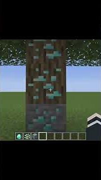 【マインクラフト】原木に鉱石が！！苗木追加MOD『Ore Tree:Reborn』の紹介！【MOD紹介】#short