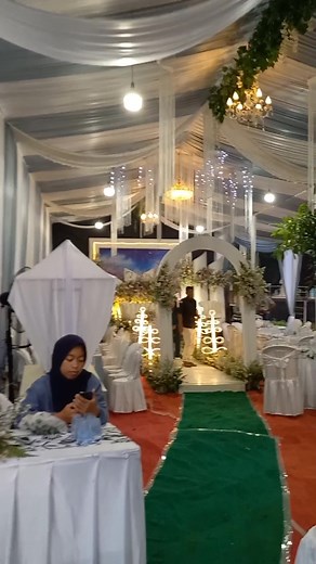 saling berkasih mesra bersama dekorasi by grafika #tendadekorasi #xyzbca