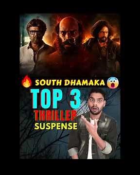 Top 3 new South crime Suspense thriller Movie in Hindi 🤯#southmovies