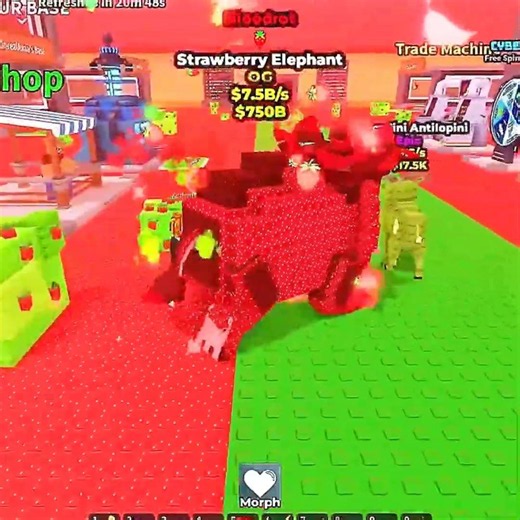 Roblox: Strawberry Elephant Gameplay