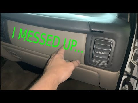 HOW TO!! 03-06 Silverado Passenger Airbag Replacement!!