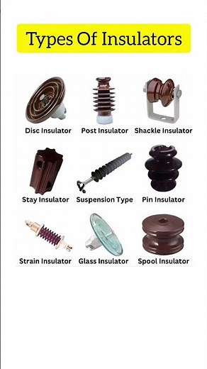 Types of Insulators #electrical #electronics #engineering