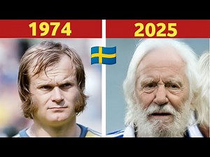 🇸🇪 Sweden ⚽ World Cup 1974 Squad – Then and Now | Legendary Players Transformation!