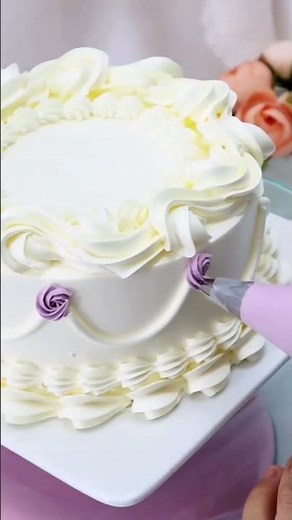 Cake Decoration 5 | Easy Cake Design Tutorial | Cake Making & Recipe #bakingtutorial #birthdaycake