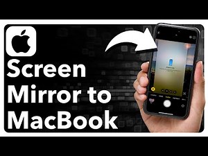 How To Screen Mirror From iPhone To MacBook