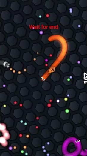 Wormszone zone A slithery snake 🐍#games #wormszone #viralnews #youtubegaming