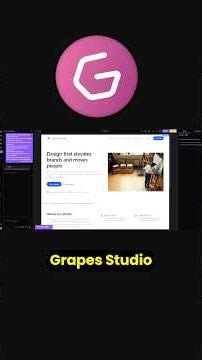 Build a Professional Website in Minutes with AI | Grapes Studio Pro Demo ‪@grapesjs‬