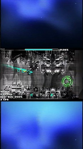 99.92% Easy Grief Run but ONE MISTAKE #geometrydash #noclip