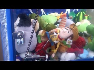 Sheriff Woody From Toy Story Win!! Plus Heaps More Claw Wins!