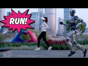 China's AI Robocop Training to Outrun You! | Deep Robotics Controls Robot Dog with Mind