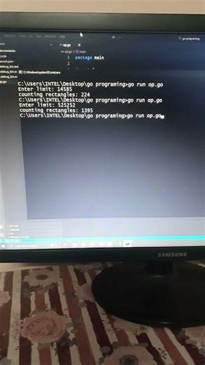 go | Euler project 'counting rectangles' | CodeLearning