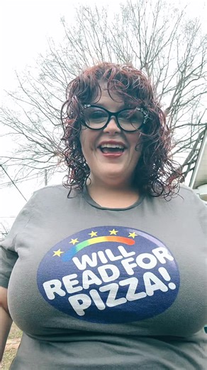 outfit check of the day: yes, I will read for pizza. I may start an adult reading program this summer. we deserve rewards for reading too! On my way to book club wherr eventually, we will talk about books #schoollibrarian #elementarylibrarian #librariansoftiktok #bookish