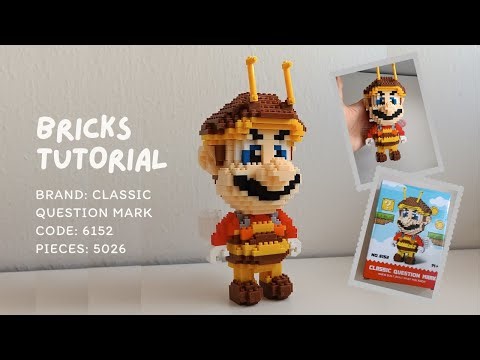 How to Build Bee Mario | Classic Question Mark Building Blocks No.6152