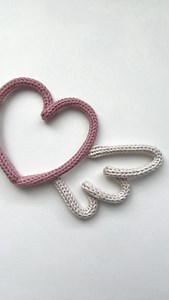 1M views · 10K reactions | Knitted wire heart with wings 勺諾 | Knitted Wire with Isla Sierra Co | Facebook