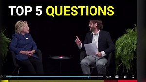 Here are the Top 5 Questions from the Hillary Clinton interview on Between Two Ferns with Zach Galifianakis. | So Then There's This