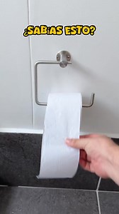 A qué edad te enteraste que está es la forma correcta de poner el papel higiénico en tu baño… ¿lo sabías? #tips #tipshogar #lifehacks #hogar #home #losabias | 1 Minuto De Ideas