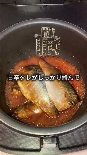 炊飯器に入れるだけ‼️ふっくら絶品サバの照り焼きが完成🐟✨