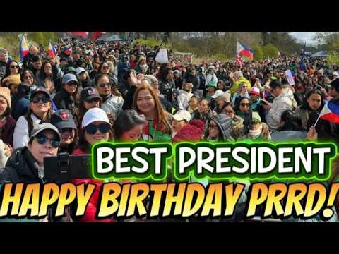 HAPPY BIRTHDAY PRRD! OFW KABABAYAN THE HAGUE NETHERLANDS | PAGMAMAHAL NG PILIPINO PARA SAYO