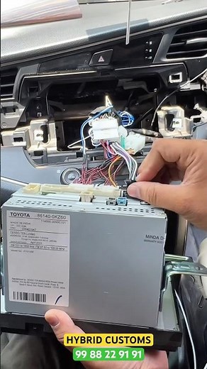 Toyota Innova Crysta!🚗✨Latest apple car player oem setup • Plug-and-Play installation:#innova