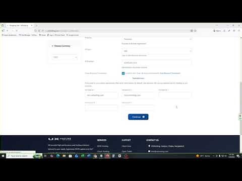 Register Your .BD Domain in Minutes 🚀 | Complete UXHosting Tutorial