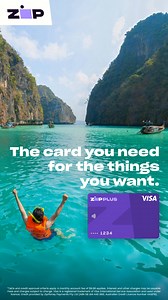 1K views · 418 reactions | Zip Plus is the 'tap anywhere' digital card you can use for your everyday needs AND your not-so-everyday wants. T&Cs apply. | Zip | Facebook