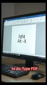 Muhammad S.A.W in Microsoft Word with Alt + X