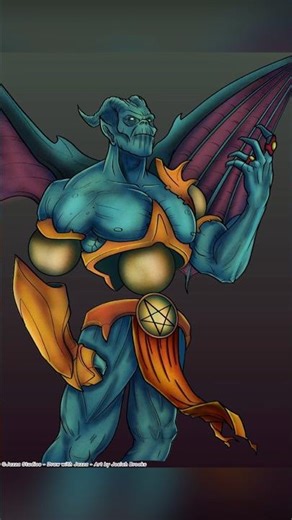 Demon Cyborg 01 Digital Colouring #speedpaint