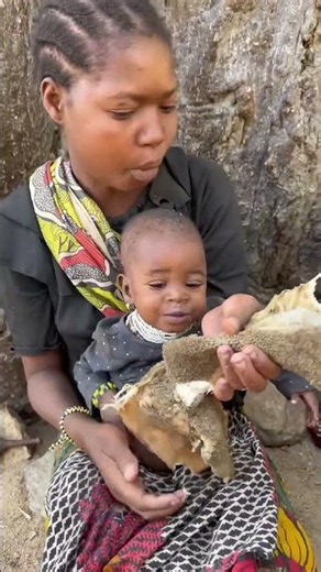 The daily life and diet of the Hazarbi tribe #africa