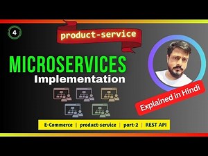 Java Microservice - REST API [ in Hindi ] | Product Service Part 2 | E-Commerce example