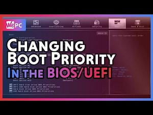 Changing the Boot Priority in BIOS and UEFI | WePC