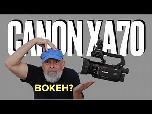 Canon XA70: VLog? Bokeh? Indoor Lighting? Camcorder Home Videos