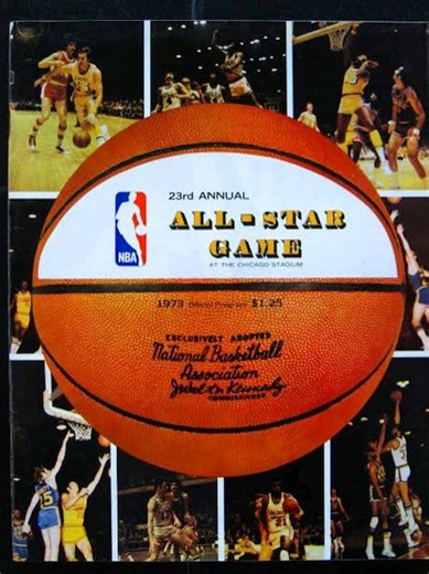Typical Day In History January 23rd, 1973 NBA All-Star Game #typicaldayinhistory #chicagohistory #sportshistory #thisdayinhistory #basketballhistory