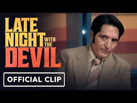 Late Night With The Devil - Exclusive Clip (2024) David Dastmalchian, Laura Gordon