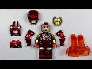 LEGO Marvel - Iron Man Mark VII | Unofficial Minifigures