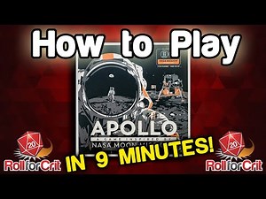 How to Play Apollo: A Game Inspired by NASA Moon Missions