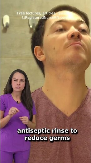 Tonsil Stones Removal from Throat with Cotton Swab #tonsilstones #nursing