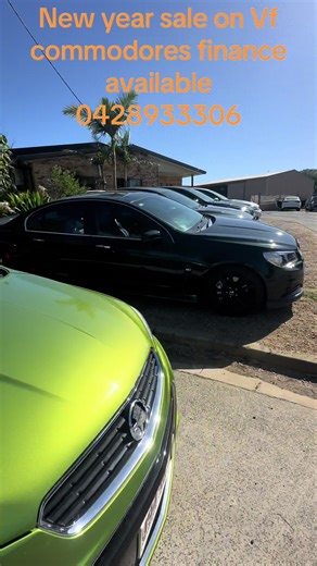 New Year Sale on VF Commodores with Flexible Finance