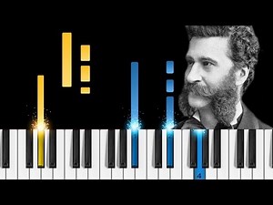 Johann Strauss - The Blue Danube - EASY Piano Tutorial - Waltz Op. 314