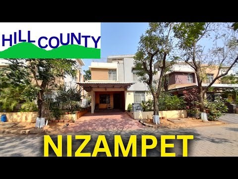 Luxury Villas For Sale in Nizampet || Hill County Nizampet || Hyderabad l @9059102066