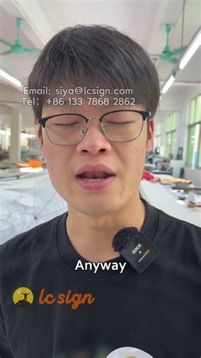 We can make any led sign for you