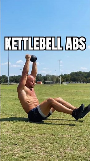 KETTLEBELL ABS BURNER 🔥 (Build strength and muscle definition)